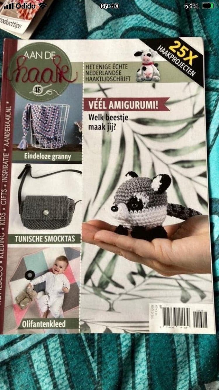 Aan de haak tijdschriften haken, Ophalen of Verzenden, Zo goed als nieuw, Haken, Patroon of Boek