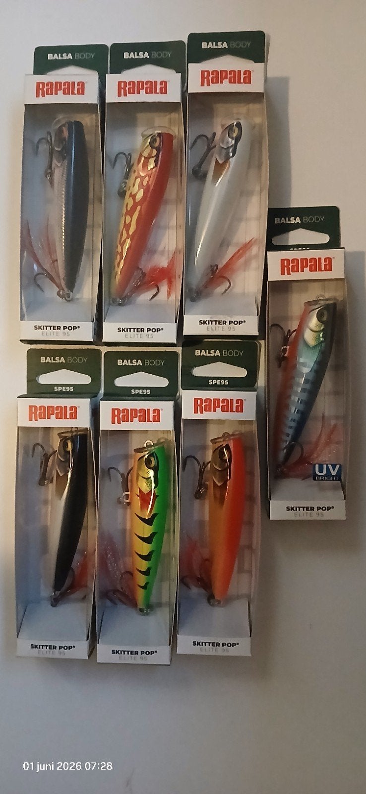 Set Rapala SPE95 Balsa Body nieuw in de verpakking, Ophalen of Verzenden, Nieuw, Overige typen