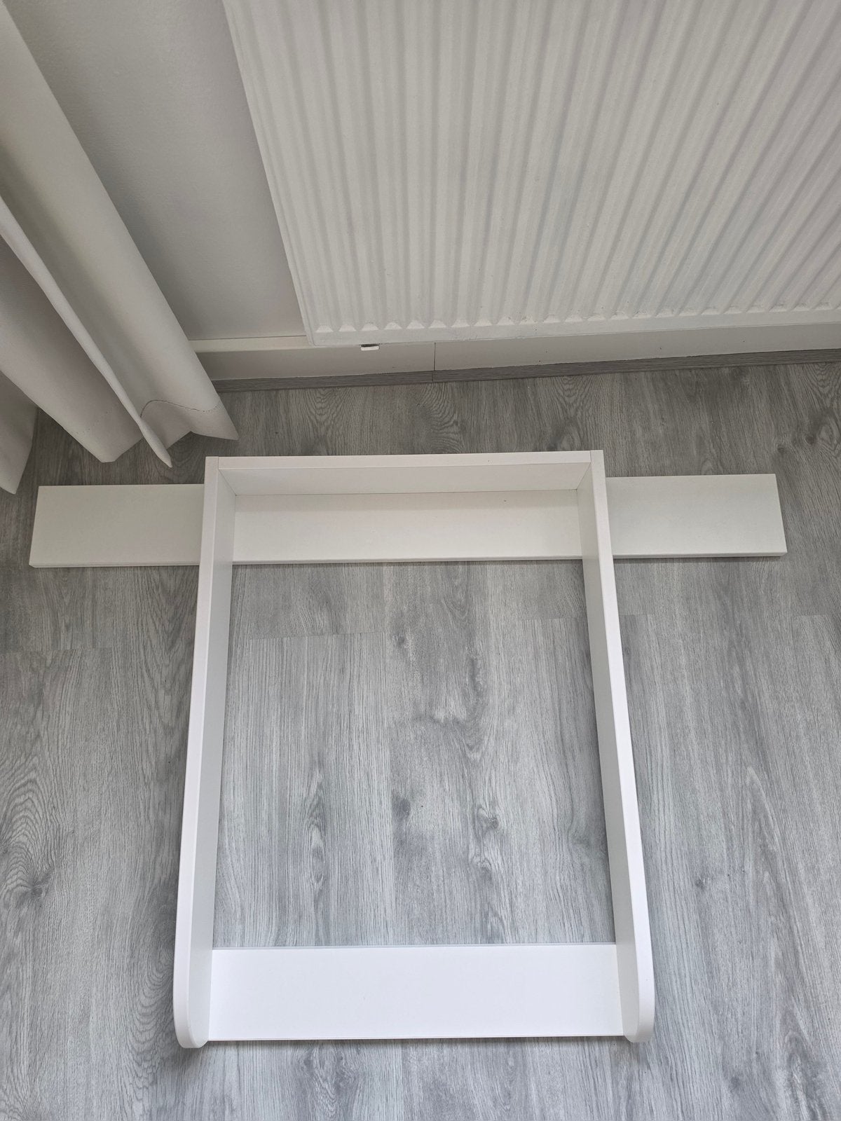 IKEA Hemnes ENKEL Bladvergroter Wit - Zo goed als nieuw, Ophalen, 50 tot 70 cm, Opstaande rand, 100 cm of meer