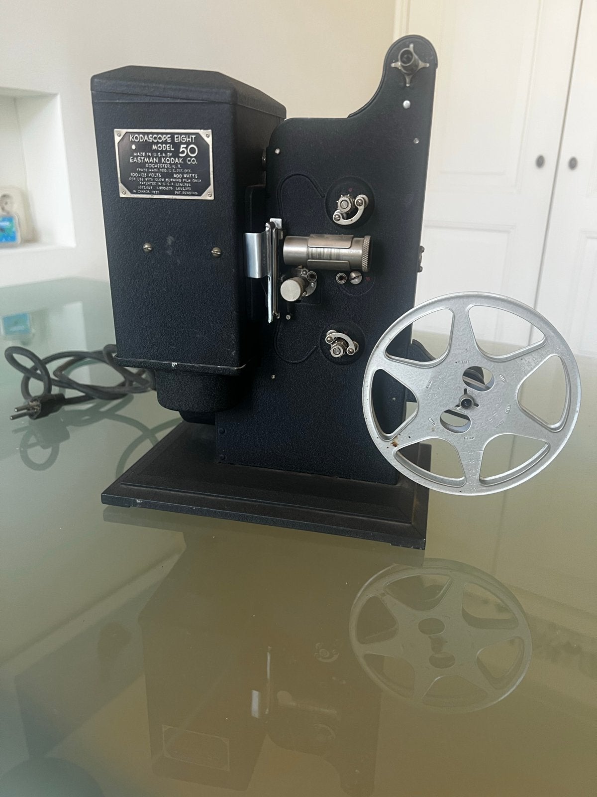 Vintage Kodascope Eight Model 50 Filmprojector Eastman Kodak, Ophalen of Verzenden, Gebruikt