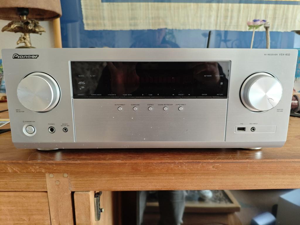 Pioneer av receiver VSX-932 HDMI video upscaling dolby Atmos, Ophalen, Zo goed als nieuw, 60 tot 120 watt, Pioneer