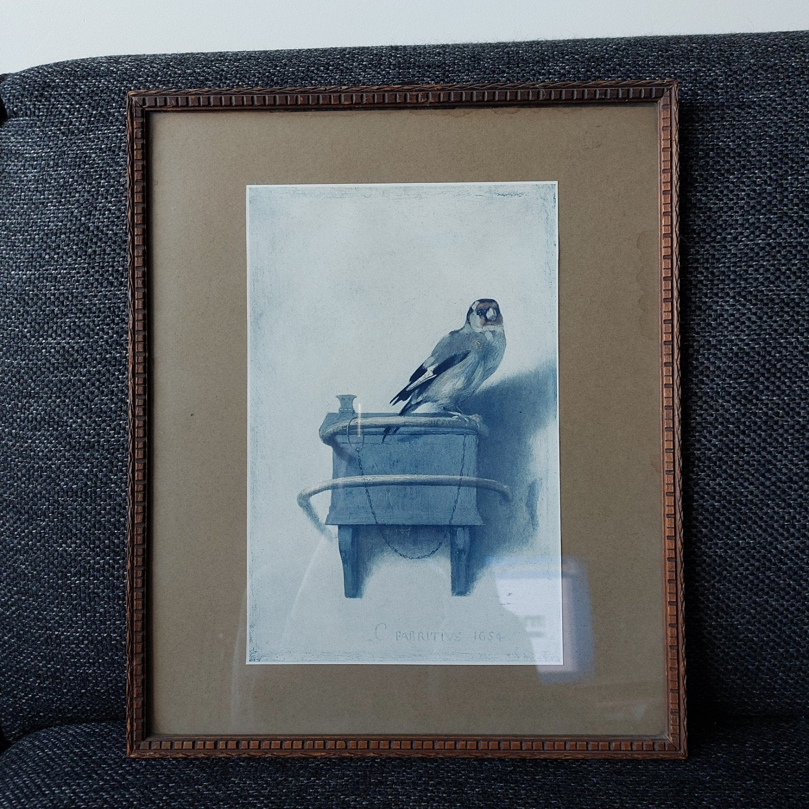 Reproductie van 'Het Puttertje', Antiek en Kunst, Ophalen of Verzenden