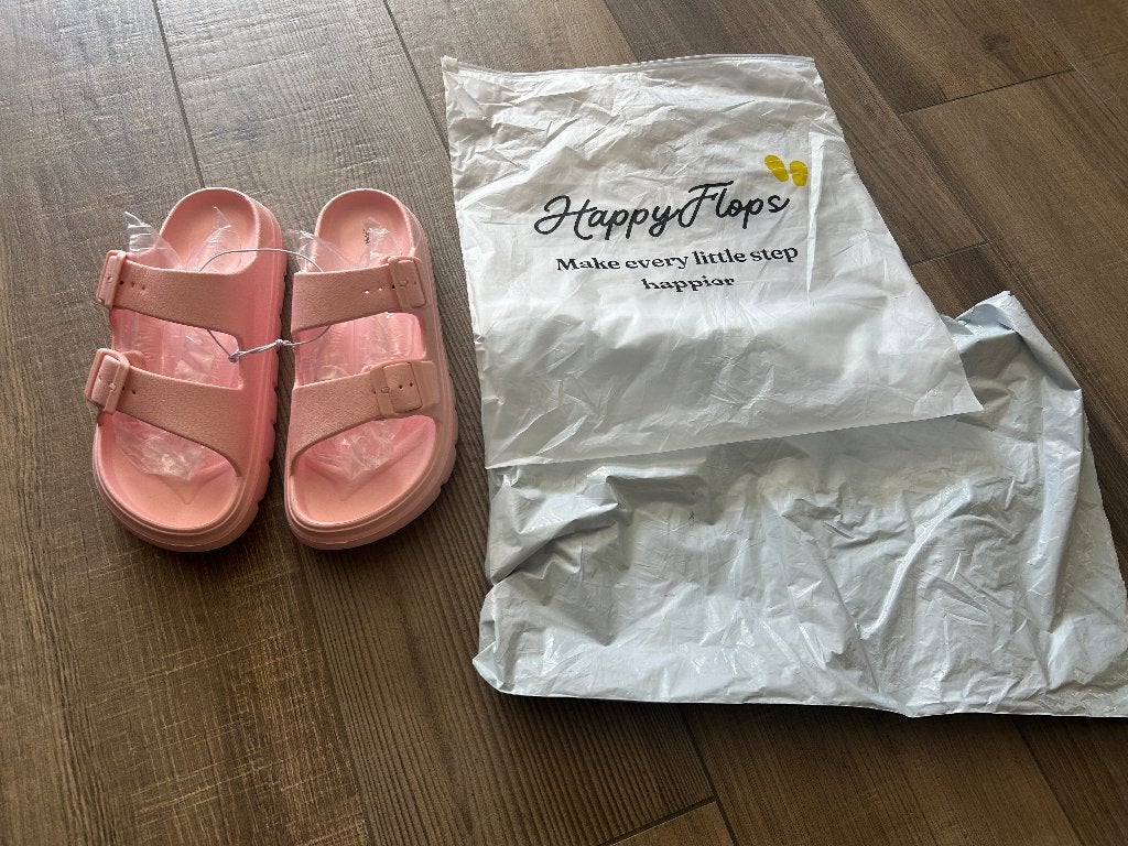 HappyFlops   HappyCushers maat 39, Slippers, Nieuw, Ophalen of Verzenden, Roze
