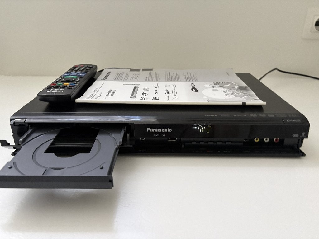Panasonic HDD/DVD recorder, Ophalen of Verzenden, Zo goed als nieuw, Harddiskrecorder, Met dvd-recorder