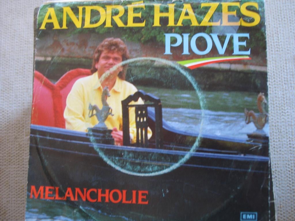 Andre Hazes - Piove, Cd's en Dvd's, Vinyl Singles, Gebruikt, Single, Nederlandstalig, 7 inch, Ophalen of Verzenden