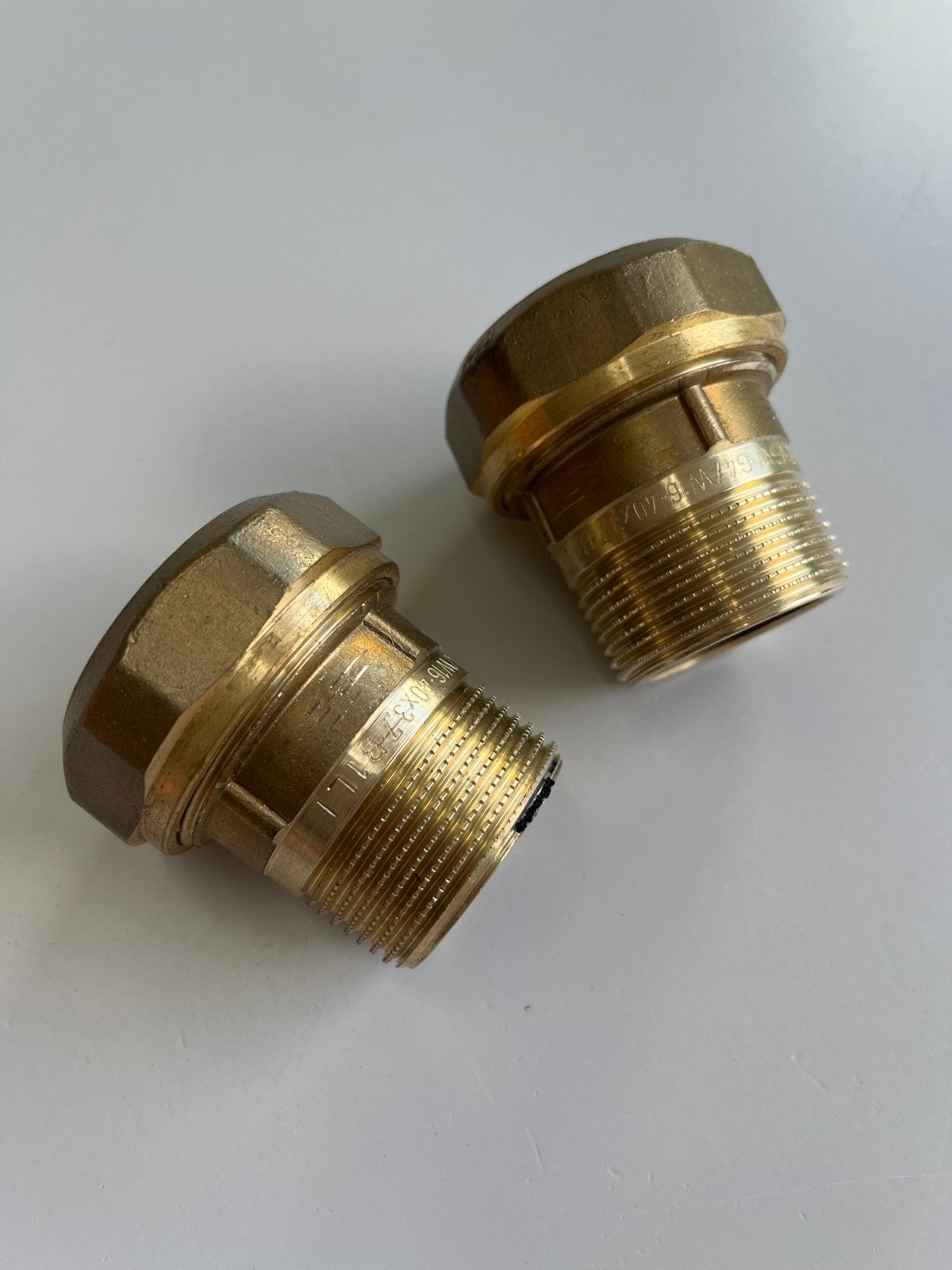 2x Beulco 66 Koppeling 40mm meerlagenbuis naar 1 1/4 draad, Ophalen of Verzenden