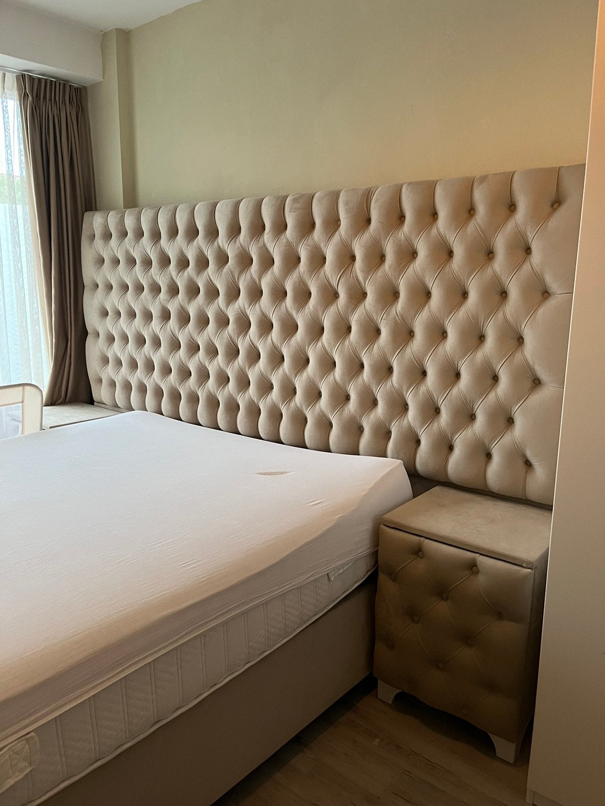 Tweepersoons boxspring 160 x 200, Ophalen, Zo goed als nieuw, Tweepersoons, 160 cm
