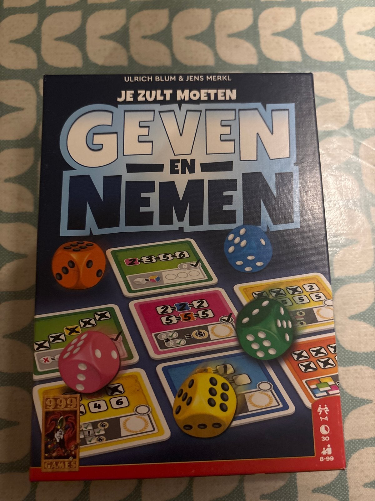 Geven en Nemen - Het spannende dobbelspel, Ophalen of Verzenden, Zo goed als nieuw