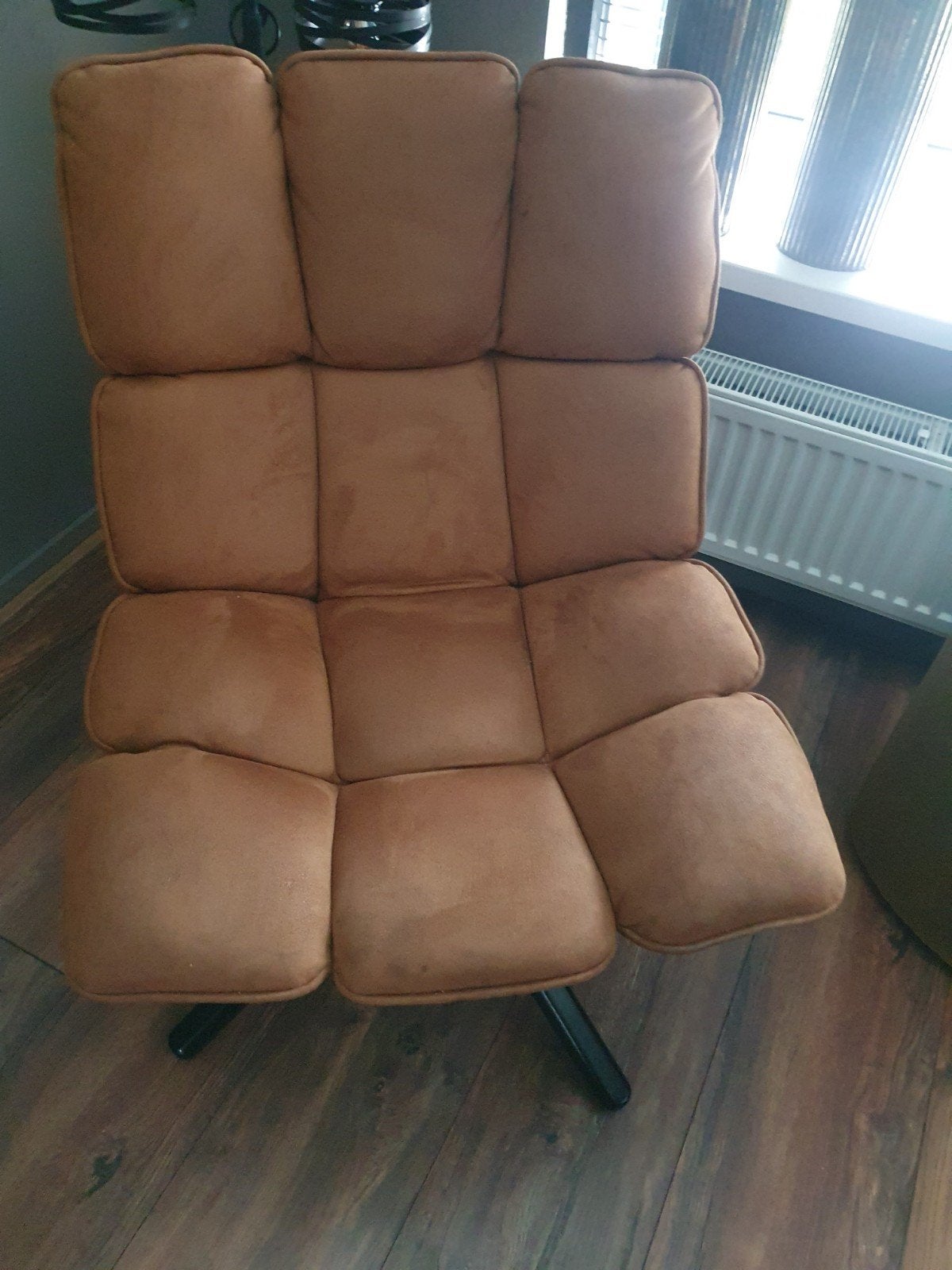 congac draai fauteuile, Huis en Inrichting, Fauteuils, Ophalen, Zo goed als nieuw, Minder dan 75 cm, 50 tot 75 cm