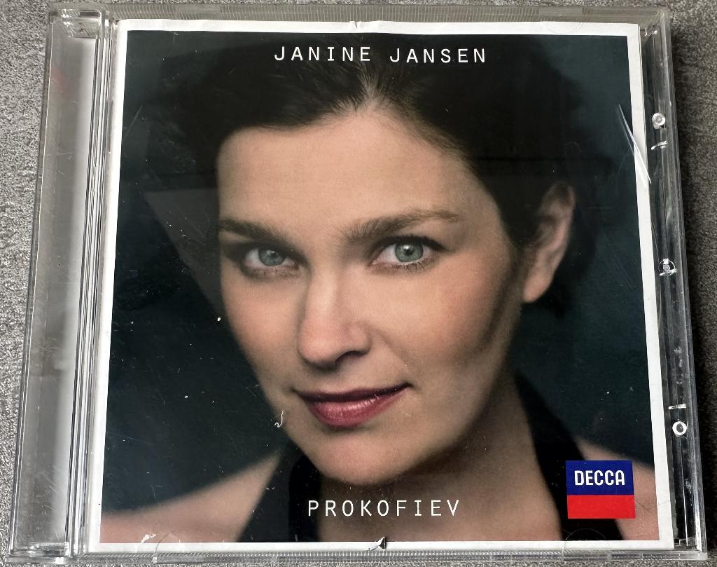 JANINE JANSEN - PROKOFIEV - DECCA - CD, Cd's en Dvd's, Ophalen of Verzenden, Zo goed als nieuw, Overige typen