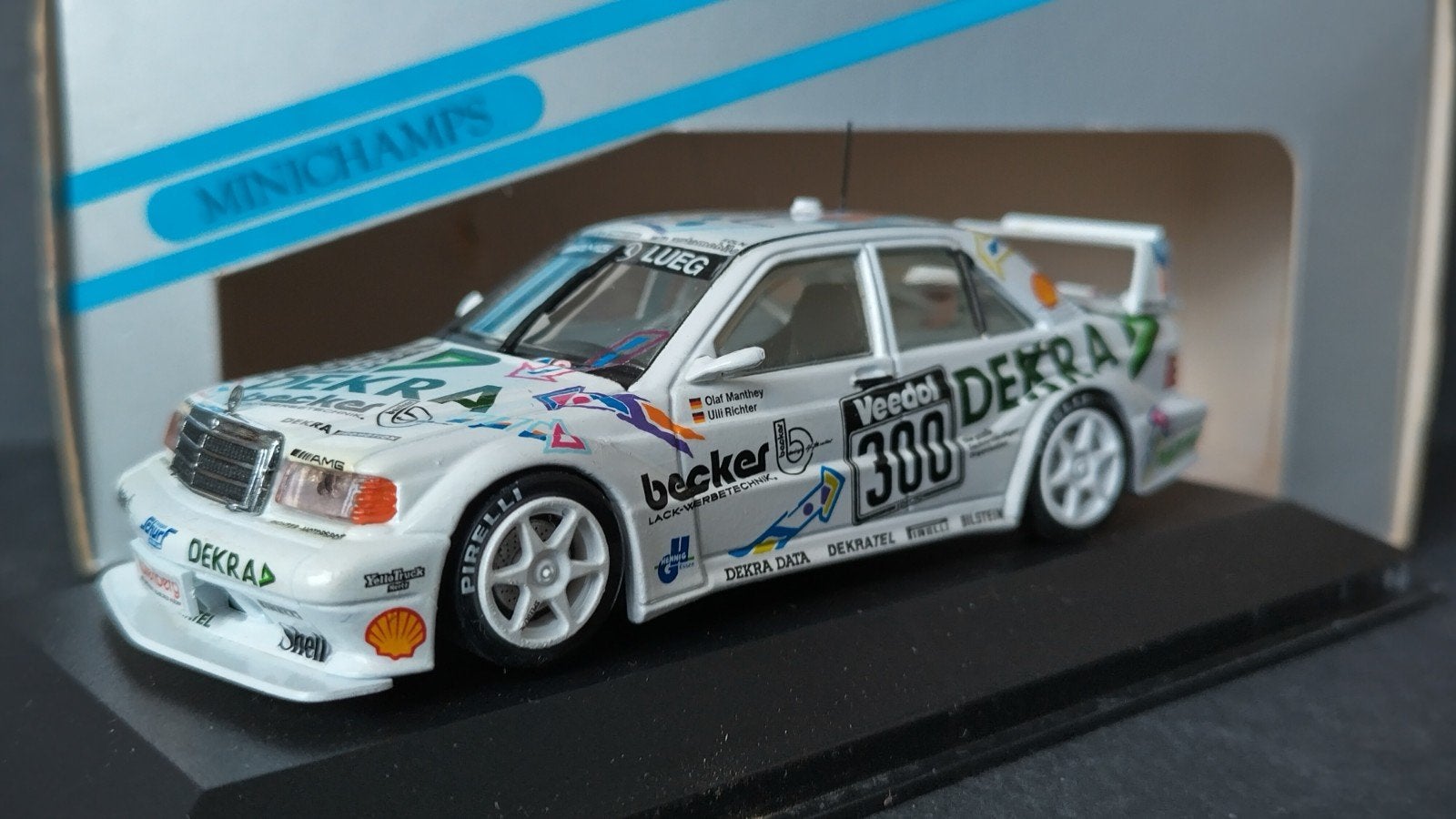 Mercedes Benz 190 Evo2 Langstreckenpokal 1;43 Minichamps Pol, Auto, ., Nieuw, Ophalen of Verzenden
