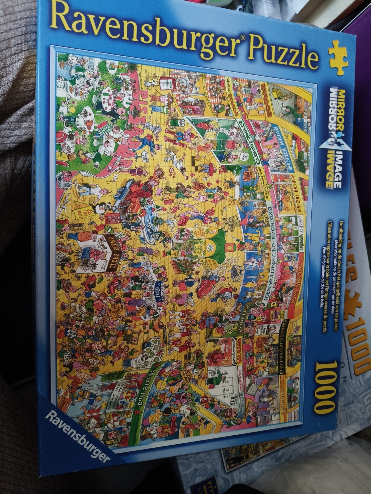 Ravensburger Legpuzzel 1000 stukjes - Spiegelbeeld, Ophalen of Verzenden, 500 t/m 1500 stukjes, Gebruikt, Legpuzzel
