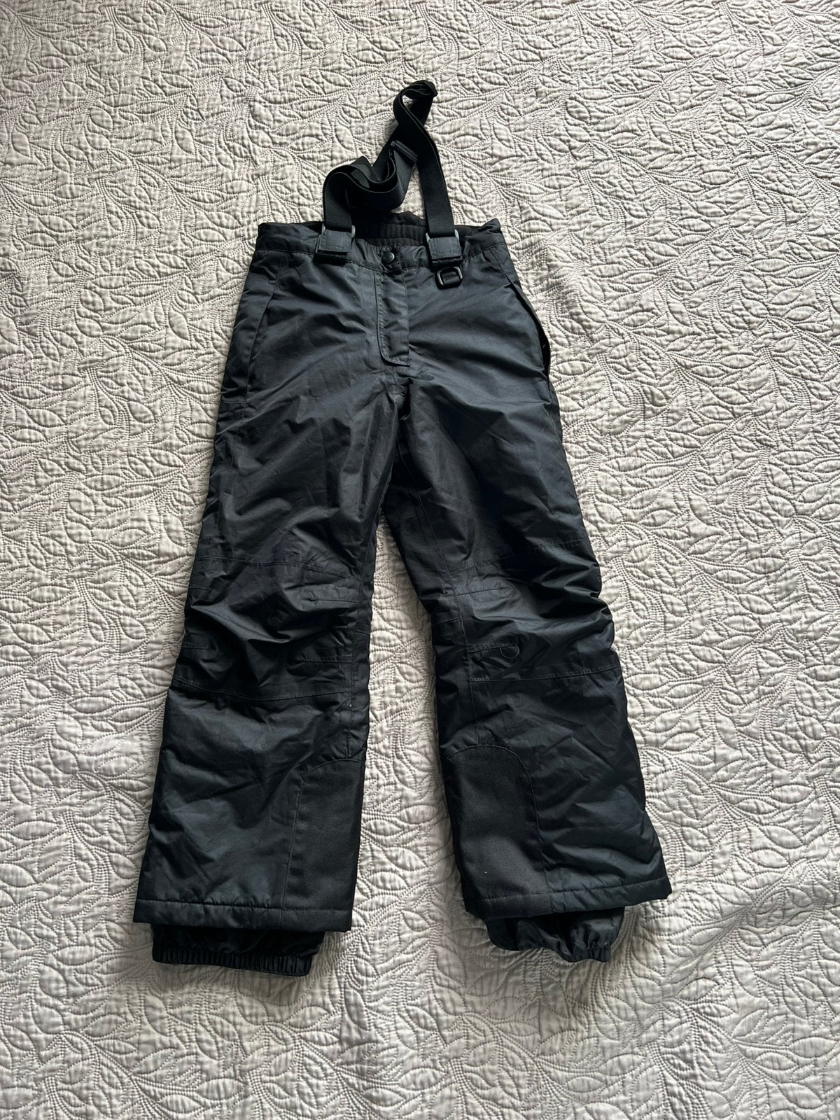 Maat 122/128 skibroek zwart unisex, Kinderen en Baby's, Ophalen of Verzenden, Zo goed als nieuw, Jongen of Meisje, Broek