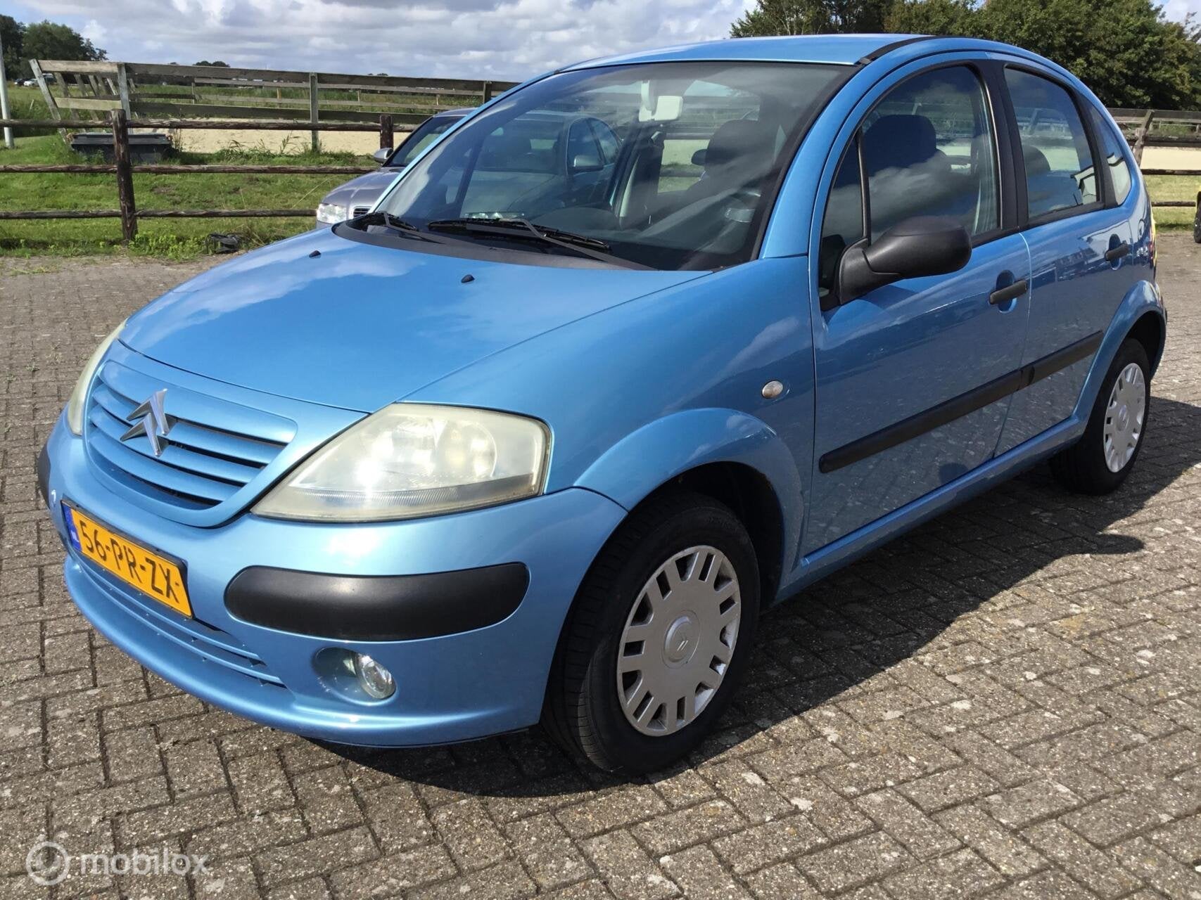 Citroen C3 1.4i Différence nw APK *airco *, Voorwielaandrijving, Blauw, Origineel Nederlands, Bedrijf
