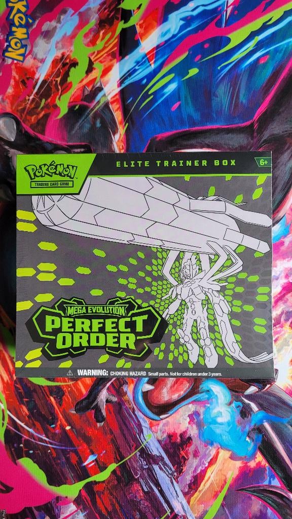 Perfect Order Mega evolution, Hobby en Vrije tijd, Verzamelkaartspellen | Pokémon, Nieuw, Boosterbox, Foil, Ophalen of Verzenden