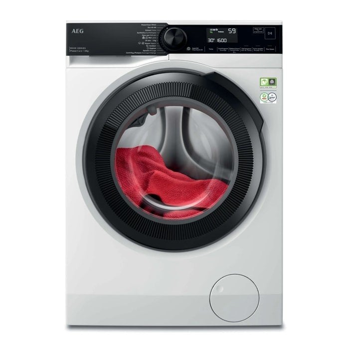 Wasmachine+ Droger 2in1 AEG 8000 SERIES  10/6kg  met factuur, Witgoed en Apparatuur, Wasmachines, Ophalen, 8 tot 10 kg, Voorlader