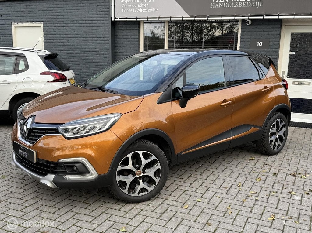 Renault Captur 0.9 TCe Intens, Navigatie, trekhaak, Camera,, Auto's, 898 cc, Stof, Gebruikt, Overige kleuren