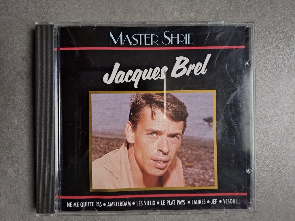 Jacques Brel- Master Serie (Selftitled),leuke Franstalige cd, Cd's en Dvd's, Ophalen of Verzenden, Zo goed als nieuw, Album
