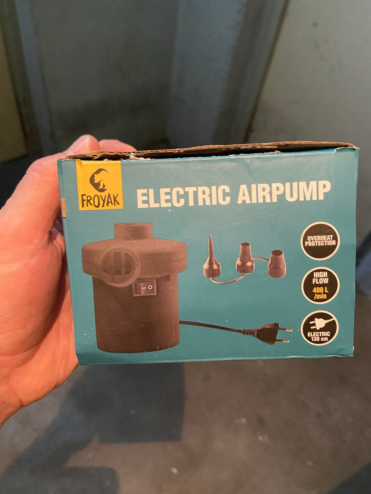 Froyak Elektrische Luchtpomp - Nieuw in Doos, Ophalen, Nieuw, Elektrisch