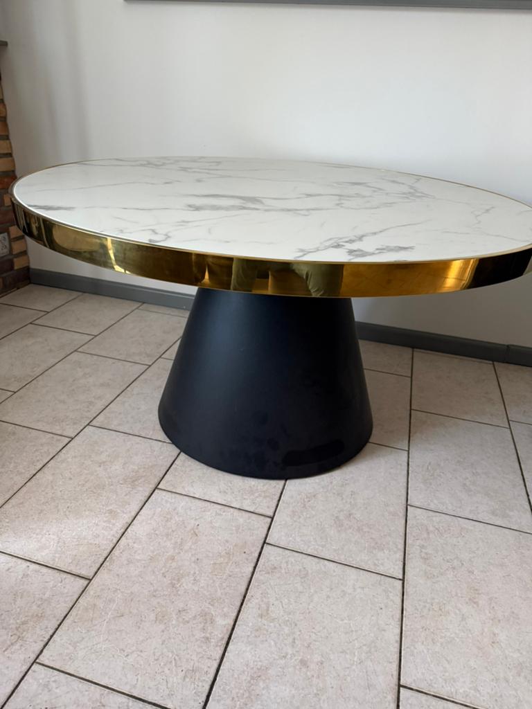 Eettafel merk Richmond “ odin”, Ophalen, Overige materialen, 100 tot 150 cm, Rond