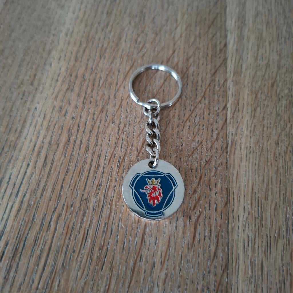 Scania vabis sleutelhanger, Ophalen of Verzenden, Zo goed als nieuw, Merk