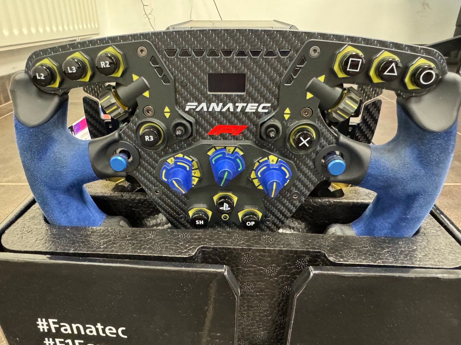 Fanatec Podium Racing Wheel F1 DD1 20Nm+ClubSport V3 Pedals, Computers en Software, Joysticks, Ophalen, Gebruikt, Fanatec