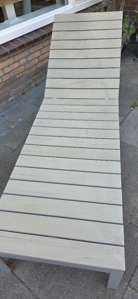 Ligbed, Ophalen, Gebruikt, Aluminium, Verrijdbaar