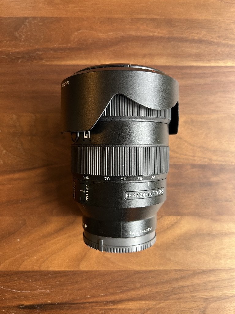 Sony FE 24-105mm f/4.0 G OSS, Ophalen, Sony E-mount, Sony, Zo goed als nieuw