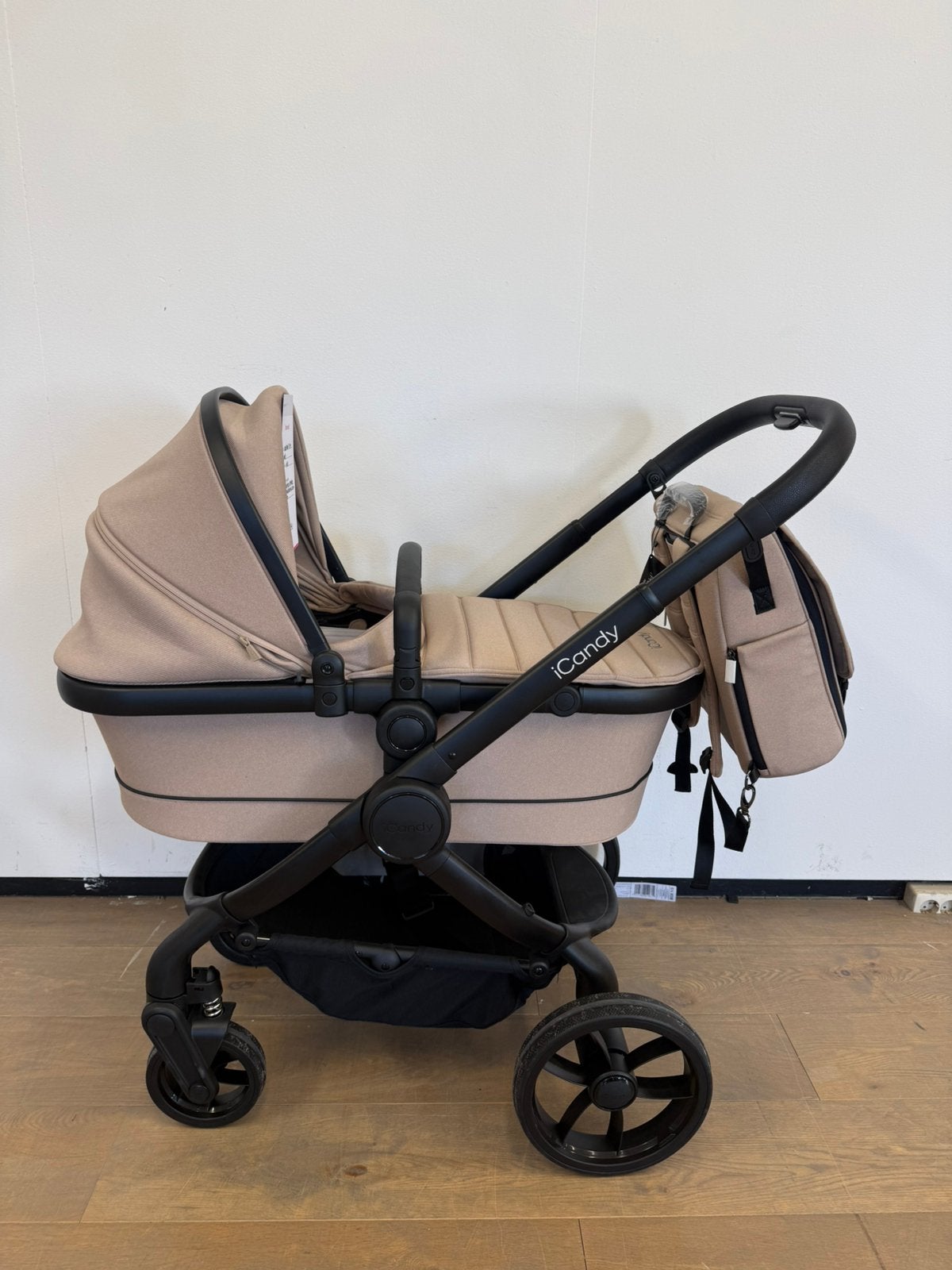 ICandy Peach 7 - 2 in 1 kinderwagen - Cookie, Ophalen, Zo goed als nieuw, Regenhoes