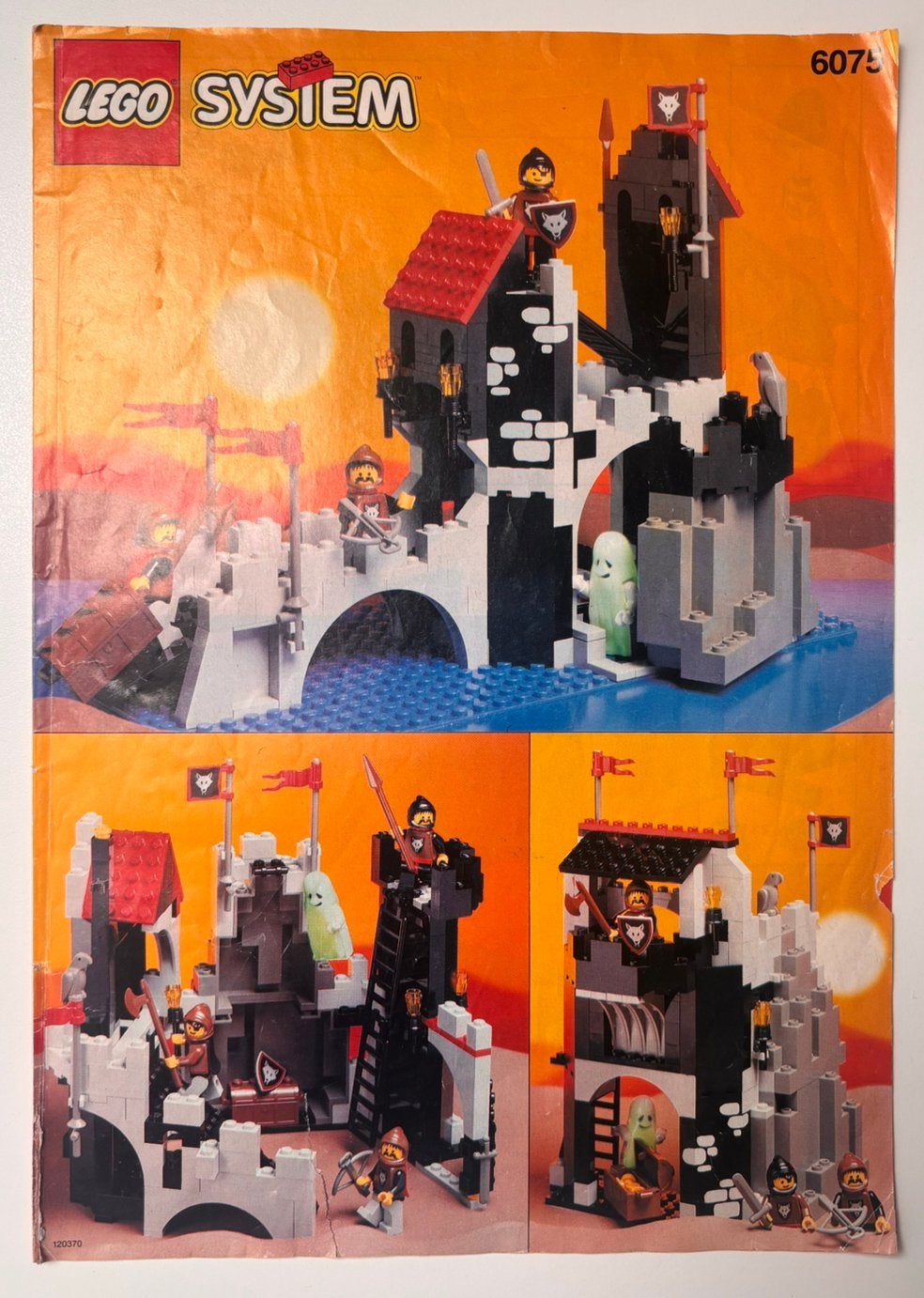 Lego bouwinstructies orgineel, Gebruikt, Lego, Overige typen, Inclusief instructies