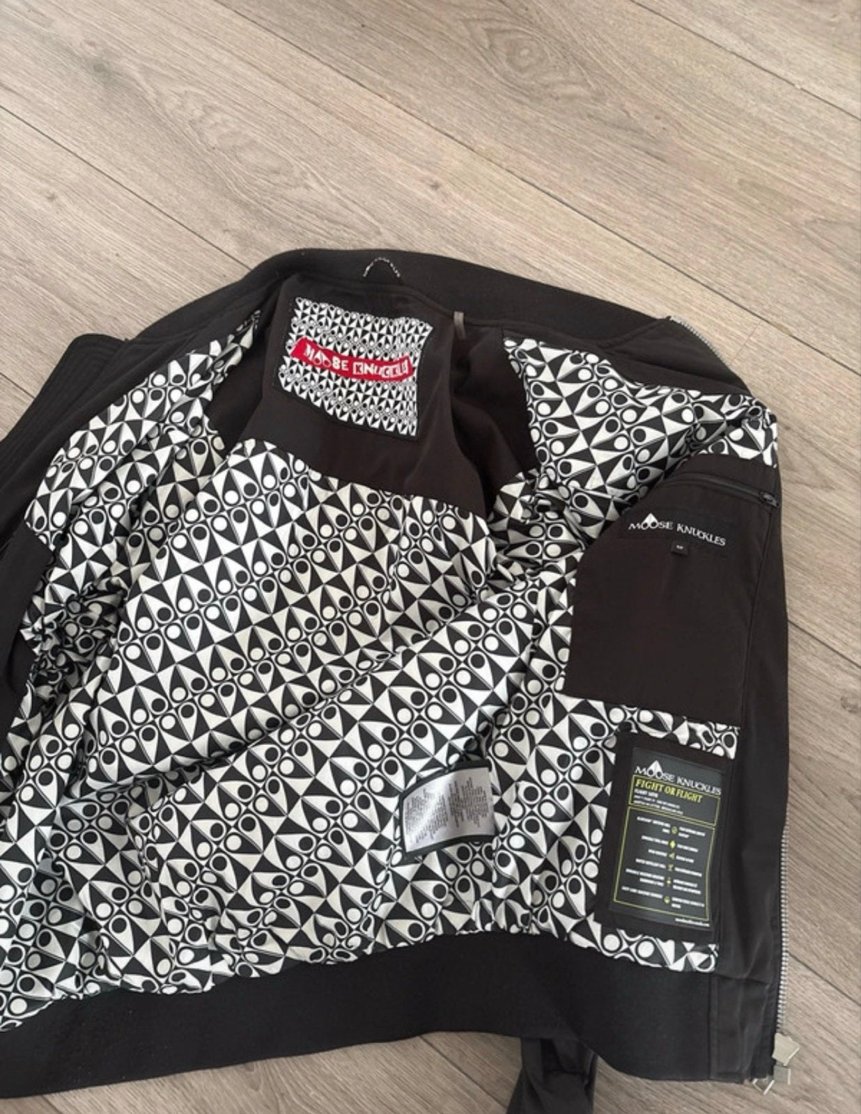 Originele Moose Knuckles jas - Maat S, Ophalen of Verzenden, Zo goed als nieuw, Zwart