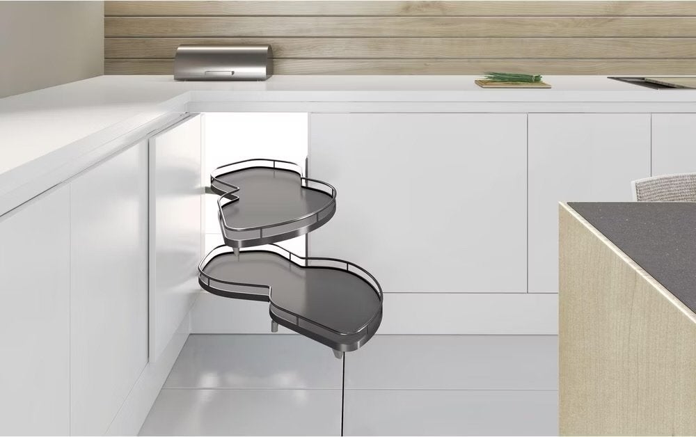 STRONG hoekkast uittreksysteem carrousel, Nieuw, Minder dan 100 cm, Grijs, 25 tot 50 cm
