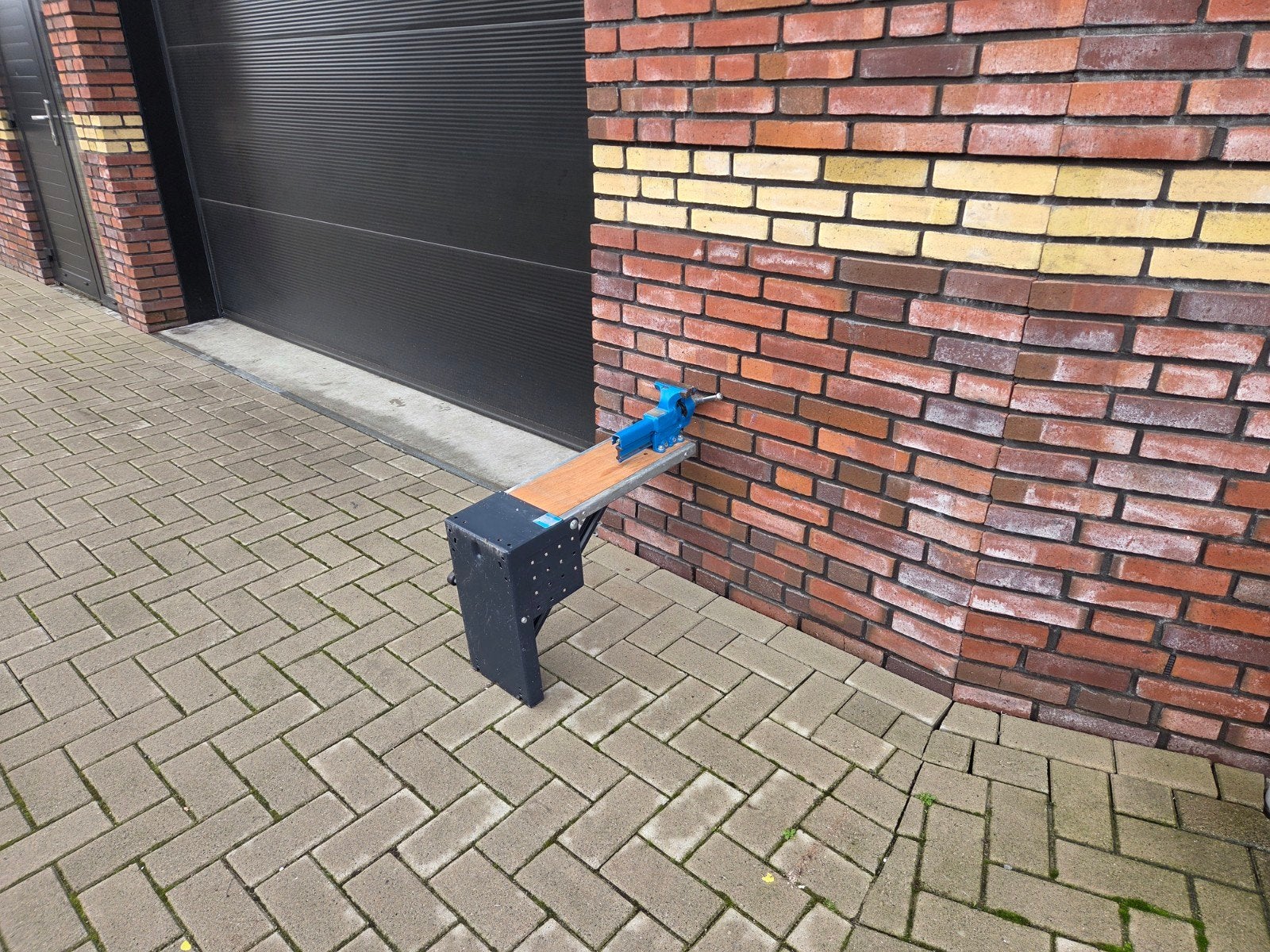 sortimo 120 mm bankschroef uitklapsysteem bedrijfswagen inri, Ophalen, Nieuw