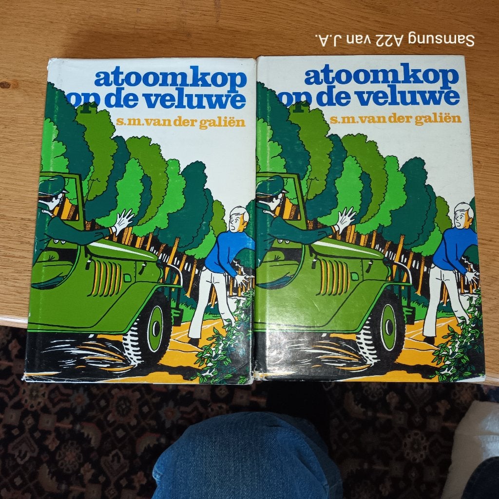 Galiën, S.M. van der - Atoomkop op de Veluwe (voorraad 2), Ophalen of Verzenden, Gelezen, Galiën, S.M. van der, Fictie