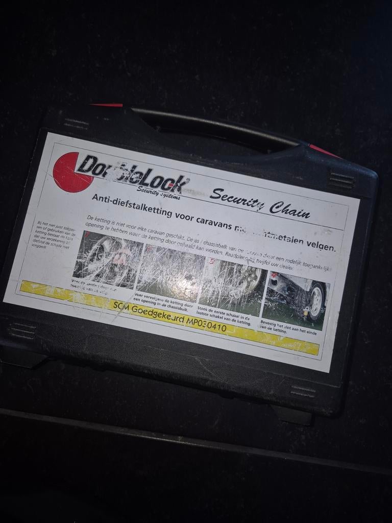 DoubleLock Security Chain SCM Goedgekeurd, Ophalen of Verzenden, Gebruikt