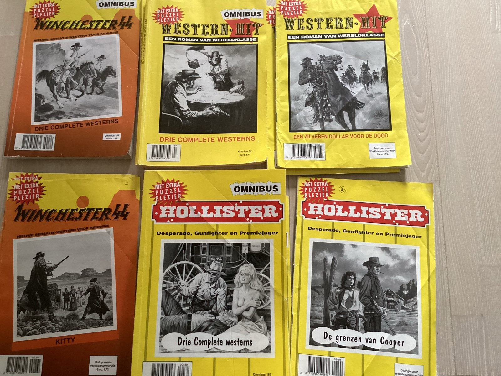 Western Boekjes: Hollister & Western Hit Omnibus en Enkel, Ophalen of Verzenden, Gelezen, Nederland