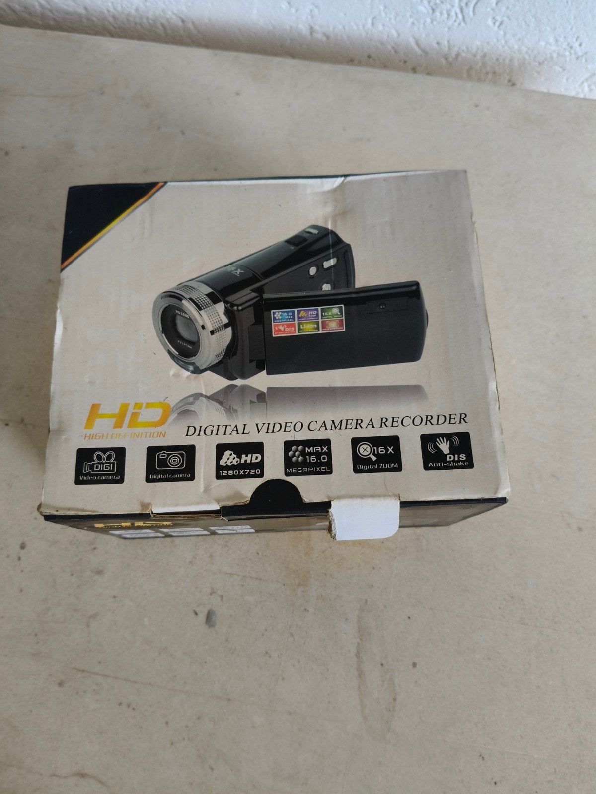 HD Digitale Video Camera Recorder, Full HD, Overige soorten, Zo goed als nieuw, Camera
