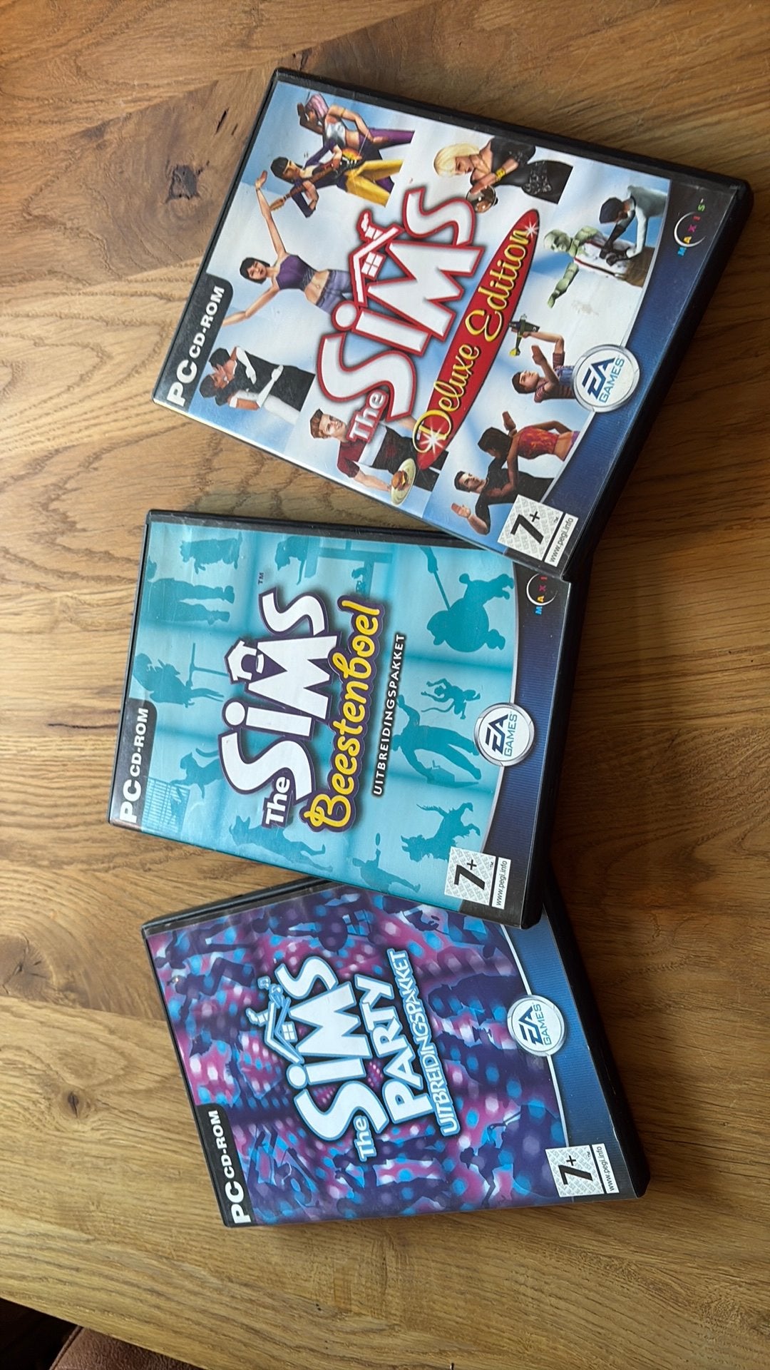 Sims CD-rom 3 stuks, Spelcomputers en Games, Games | Pc, 1 speler, Ophalen of Verzenden, Zo goed als nieuw, Vanaf 7 jaar