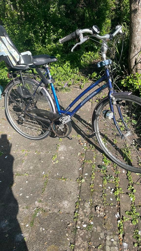Gazelle Cayo damesfiets met kinderzije, Fietsen en Brommers, Ophalen, Gebruikt, Versnellingen, 56 cm of meer