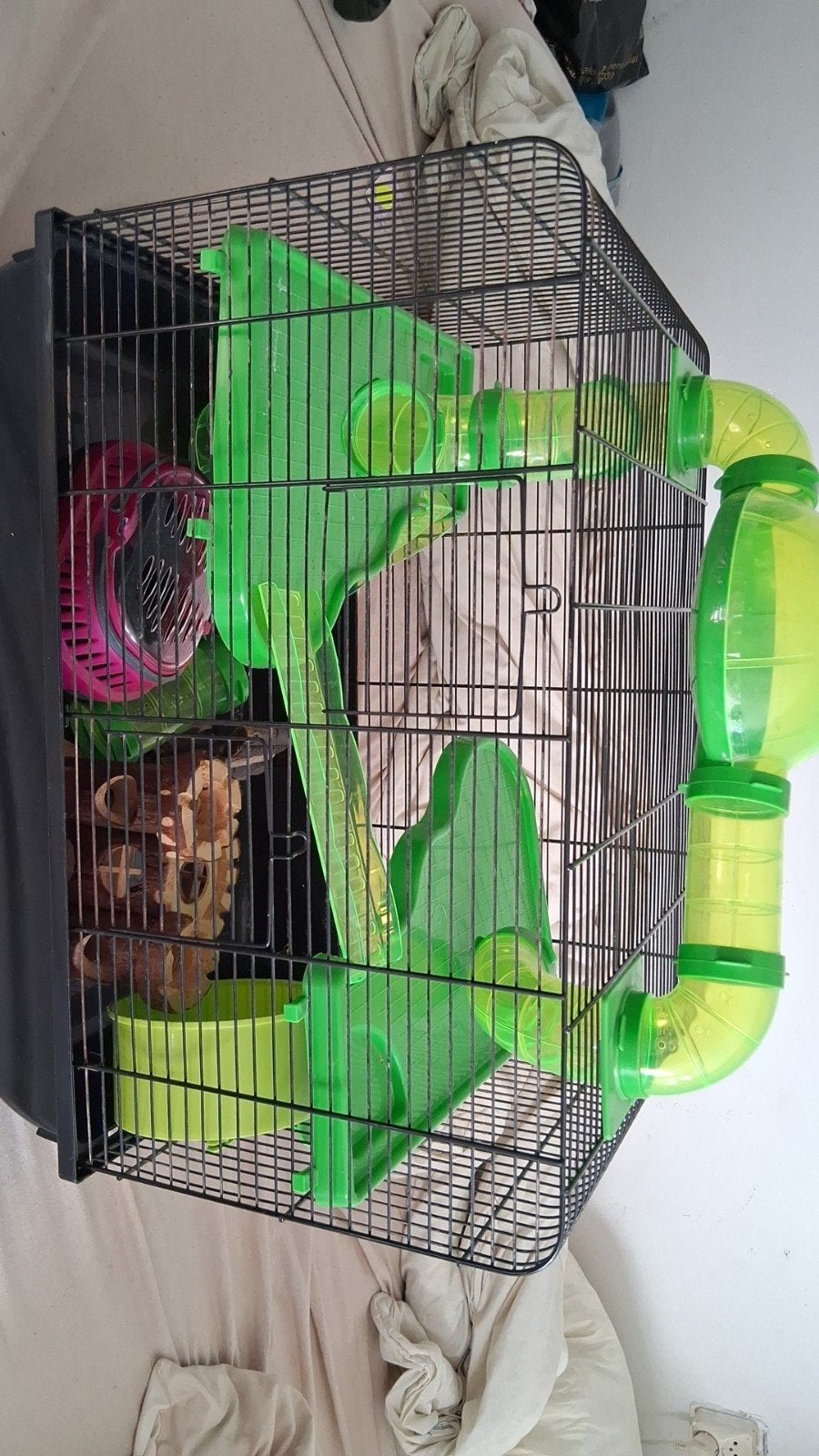 hamsterkooi, Ophalen, Gebruikt, Knaagmateriaal