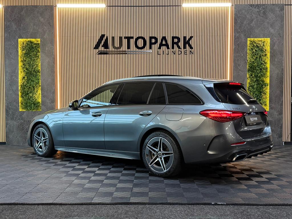 Mercedes-Benz C-klasse Estate 300 e AMG LINE |PANO|360CAM|KE, Automaat, Automatische klimaatregeling, Achterwielaandrijving, 4 cilinders