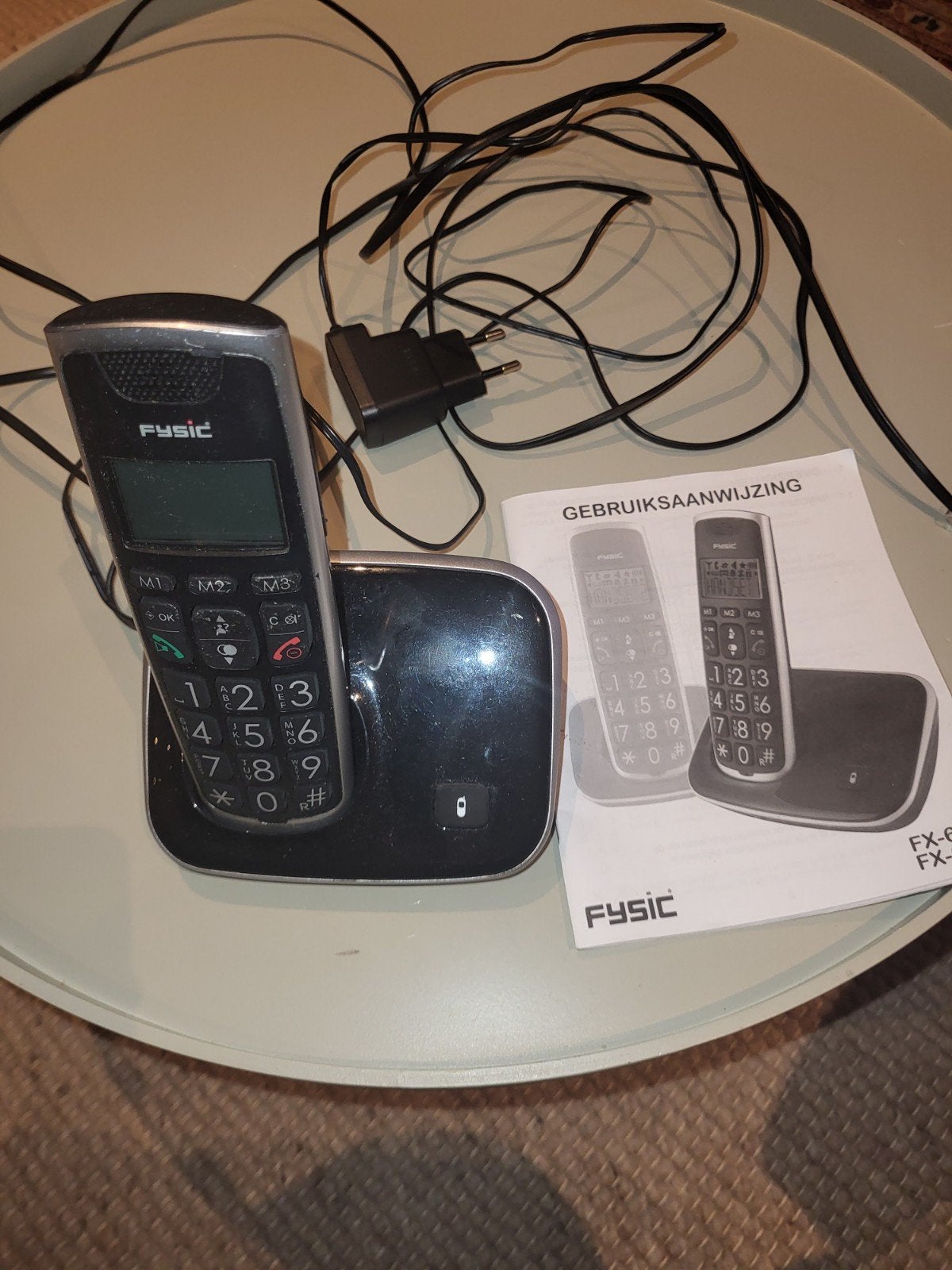 Fysic FX-6000 seniorentelefoon met grote toetsen, Telecommunicatie, Ophalen of Verzenden, Gebruikt, 1 handset
