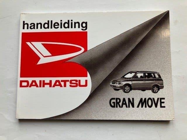 Handleiding Daihatsu Gran Move (1997)  NL, Ophalen of Verzenden