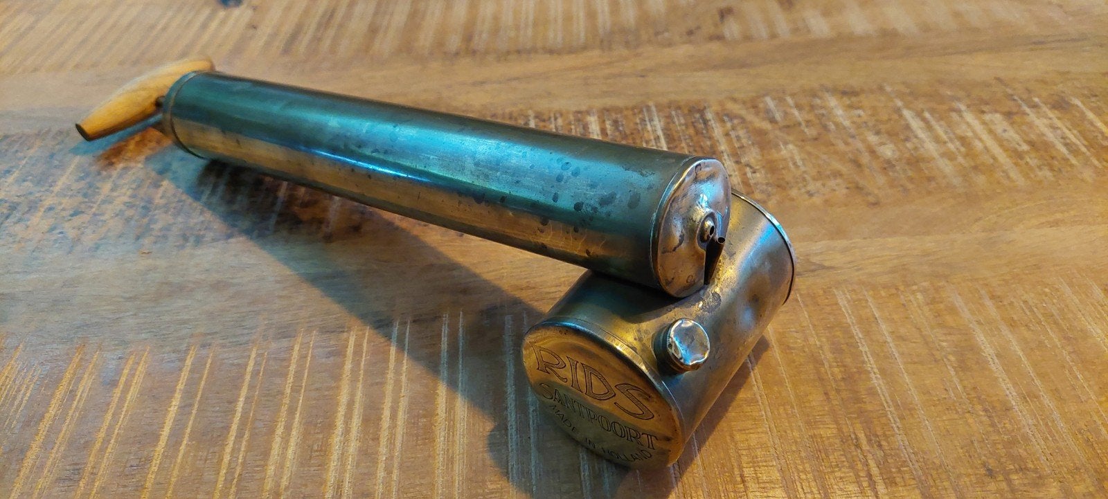 Vintage Gifspuit - Rids Santpoort - Made in Holland, Ophalen of Verzenden, Gebruikt