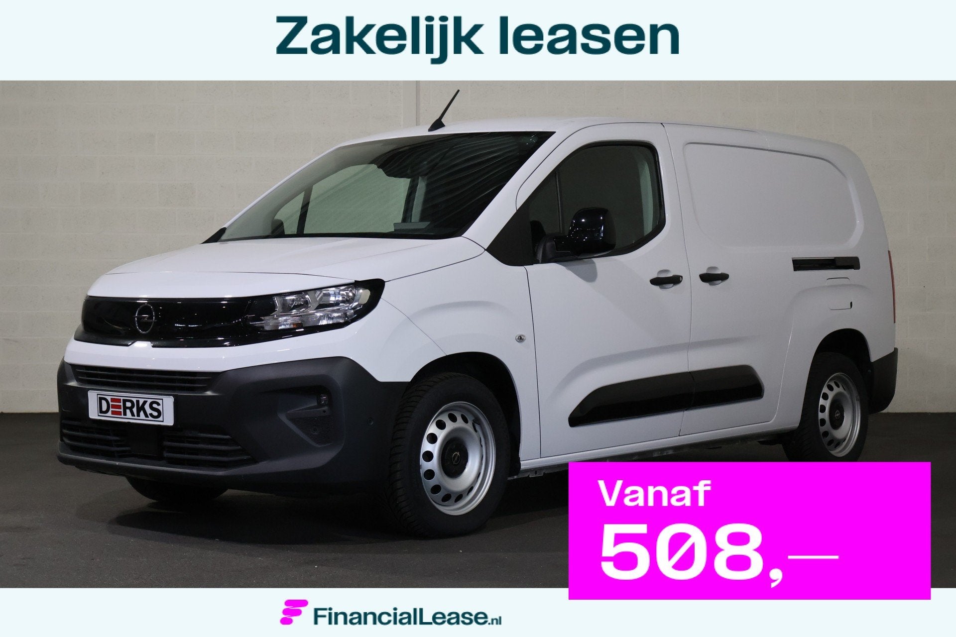 Opel Combo L2 Koelwagen 2x Schuifdeur, Gebruikt, Wit, 102 pk, Bedrijf