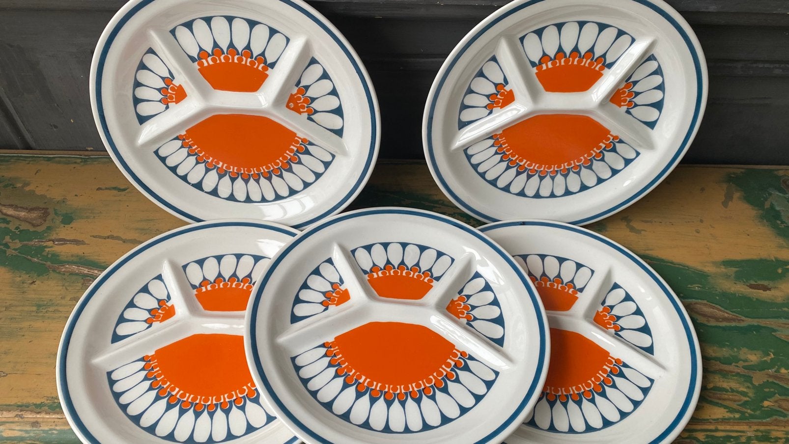 Daisy Figgjo Flint Noorwegen design Turi fondueborden, Overige merken, Vintage, ?, Zo goed als nieuw