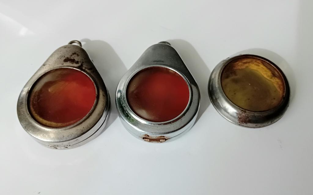 chromem buitenkast voor een zakhorloge - 3 stuk, Ophalen of Verzenden