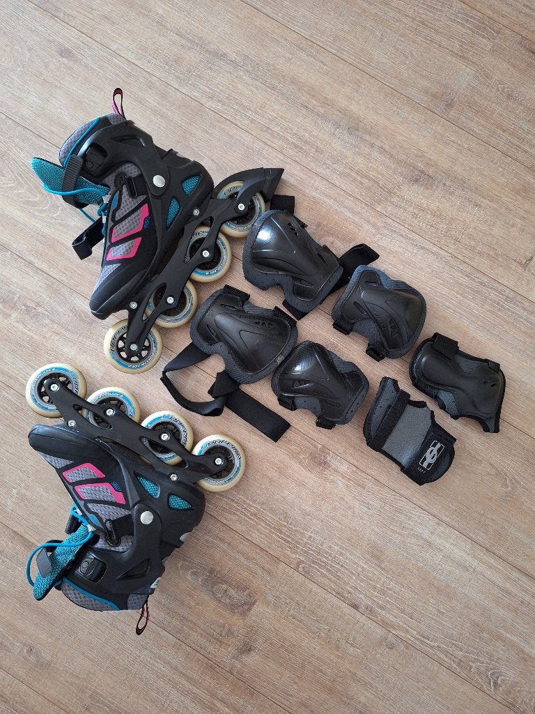Skeelers dames, Zo goed als nieuw, Inline skates 4 wielen, Dames, Ophalen