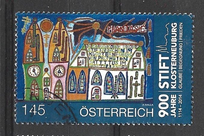 O 42 - 2014 - Oostenrijk/900 j Klooster, Postzegels en Munten, Postzegels | Europa | Overig, Verzenden, Overige landen, Gestempeld