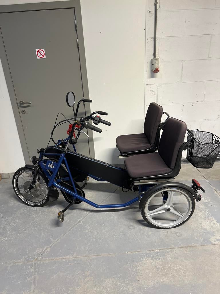 Comfortabele Side-by-Side Fiets - Samen Genieten!, Fietsen en Brommers, Fietsen | Driewielfietsen, Gebruikt, Ophalen of Verzenden